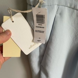 Aritzia Dashwood periwinkle size 14 dress pant. Bought for $138;selling for $60